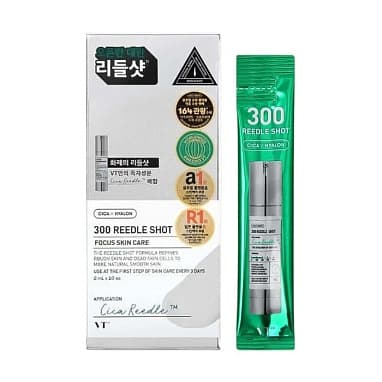 VT COSMETICS БУСТЕР-СЫВОРОТКА С МИКРОИГЛАМИ REEDLE SHOT 300